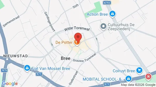 Apartments for rent i Bree - kort over placeringen