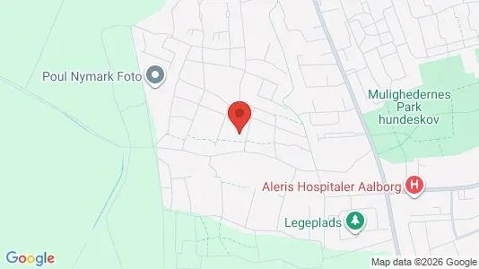 Apartments for rent i Aalborg SV - kort over placeringen