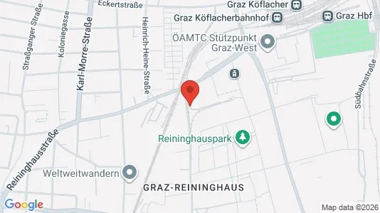Apartments for rent i Graz - kort over placeringen