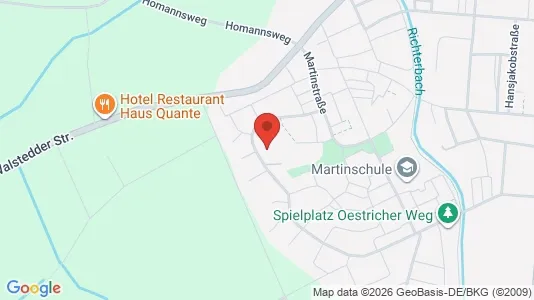 Apartments for rent i Warendorf - kort over placeringen