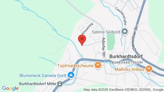 Apartments for rent i Erzgebirgskreis - kort over placeringen