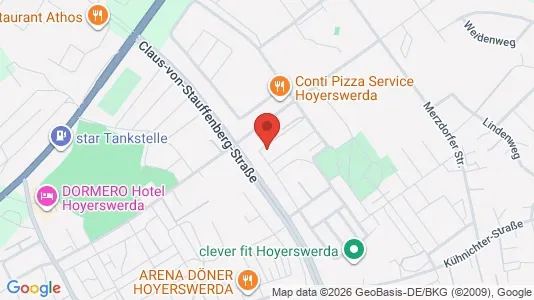 Apartments for rent i Bautzen - kort over placeringen