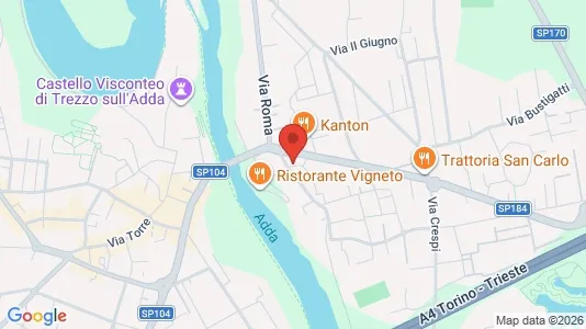 Apartments for rent i Bottanuco - kort over placeringen