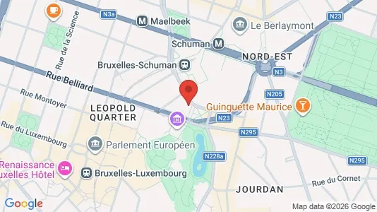 Apartments for rent i Stad Brussel - kort over placeringen