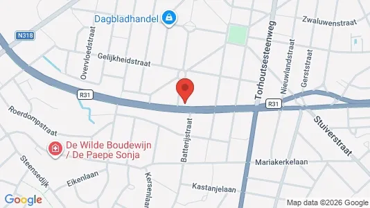 Apartments for rent i Oostende - kort over placeringen