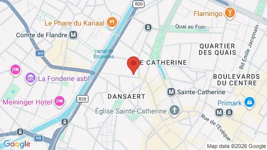 Apartments for rent i Stad Brussel - kort over placeringen