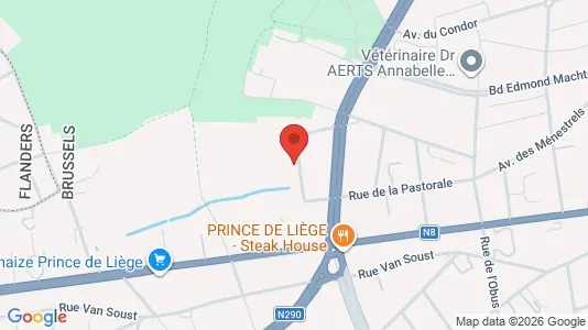 Apartments for rent i Brussels Sint-Jans-Molenbeek - kort over placeringen