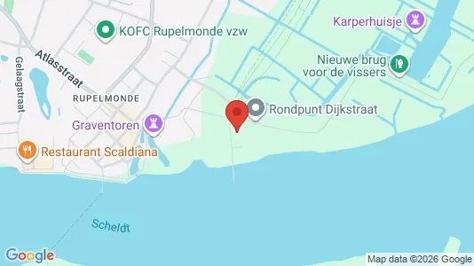 Apartments for rent i Kruibeke - kort over placeringen