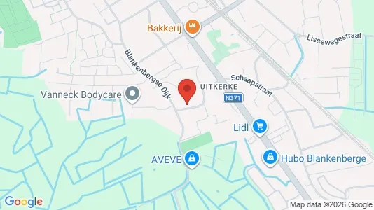 Apartments for rent i Blankenberge - kort over placeringen