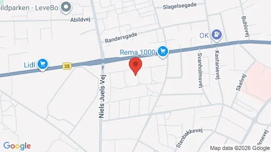 Apartments for rent i Frederikshavn - kort over placeringen