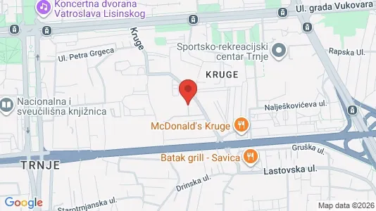 Apartments for rent i Sljeme (Medvednica-Tomislavac) - kort over placeringen