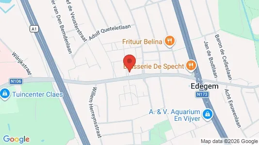 Apartments for rent i Edegem - kort over placeringen