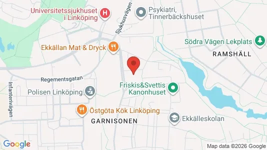 Apartments for rent i Linköping - kort over placeringen