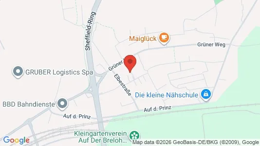 Apartments for rent i Bochum - kort over placeringen