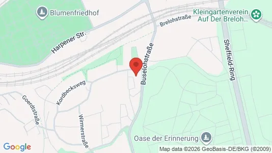 Apartments for rent i Bochum - kort over placeringen