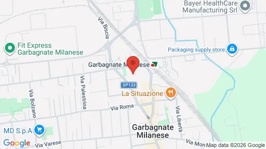 Apartments for rent i Garbagnate Milanese - kort over placeringen