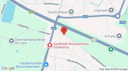 Apartments for rent i Oostkamp - kort over placeringen