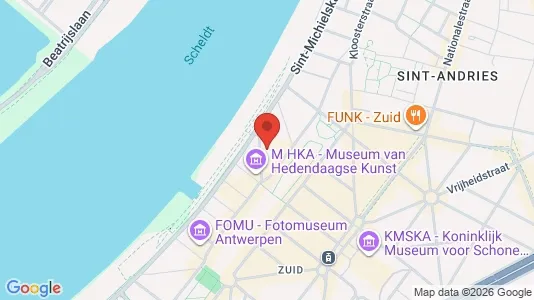 Apartments for rent i Stad Antwerp - kort over placeringen