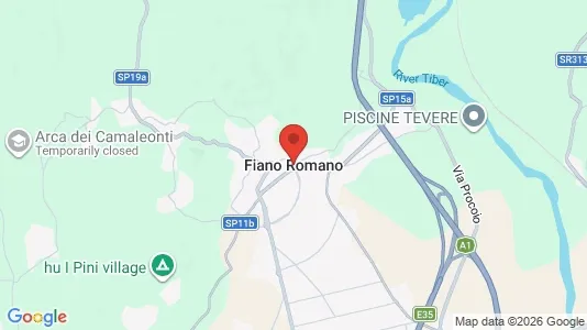 Rooms for rent i Fiano Romano - kort over placeringen