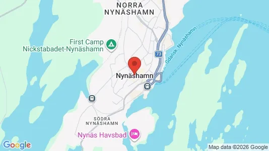 Rooms for rent i Nynäshamn - kort over placeringen