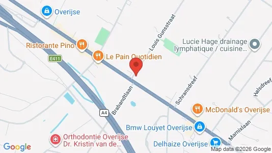 Rooms for rent i Overijse - kort over placeringen