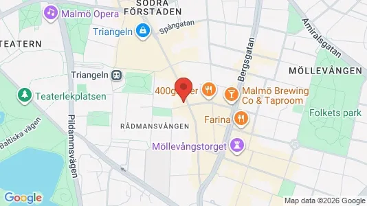 Apartments for rent i Sofielund - kort over placeringen