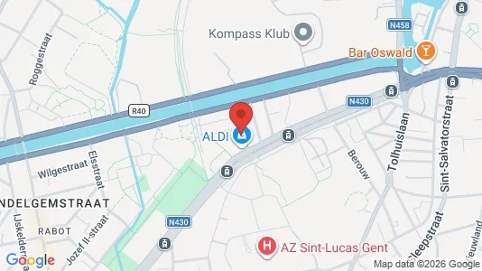 Apartments for rent i Stad Gent - kort over placeringen