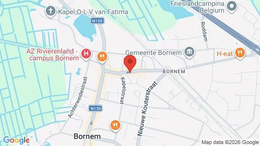 Apartments for rent i Bornem - kort over placeringen