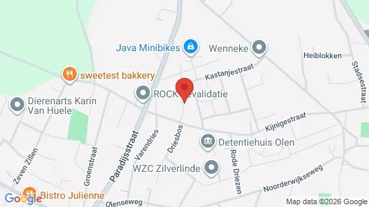 Apartments for rent i Olen - kort over placeringen