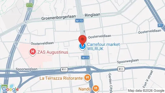 Apartments for rent i Antwerp Wilrijk - kort over placeringen