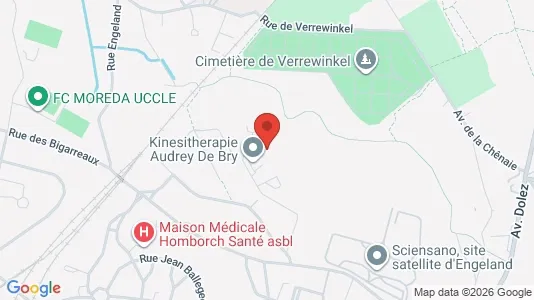 Apartments for rent i Brussels Ukkel - kort over placeringen