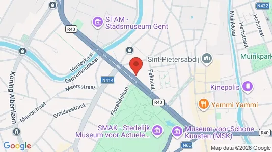 Apartments for rent i Stad Gent - kort over placeringen