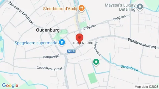 Apartments for rent i Oudenburg - kort over placeringen