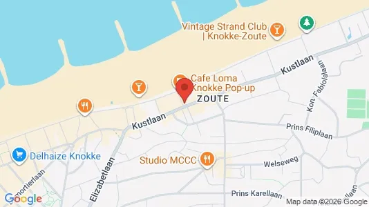 Apartments for rent i Knokke-Heist - kort over placeringen
