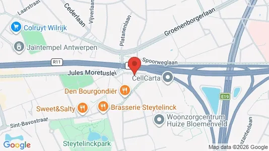 Apartments for rent i Antwerp Wilrijk - kort over placeringen