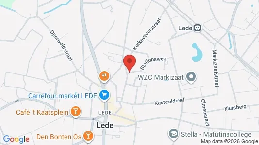 Apartments for rent i Lede - kort over placeringen