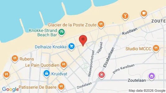 Apartments for rent i Knokke-Heist - kort over placeringen