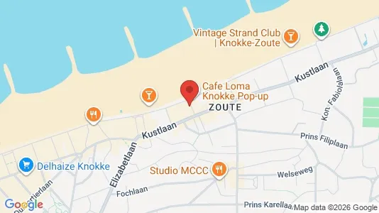 Apartments for rent i Knokke-Heist - kort over placeringen
