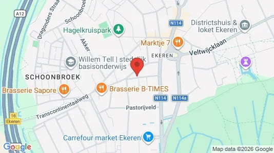 Apartments for rent i Antwerp Ekeren - kort over placeringen