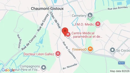 Apartments for rent i Chaumont-Gistoux - kort over placeringen