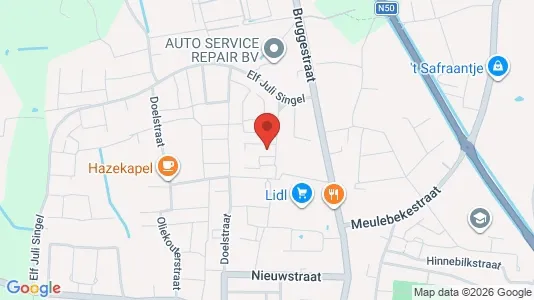 Apartments for rent i Ingelmunster - kort over placeringen