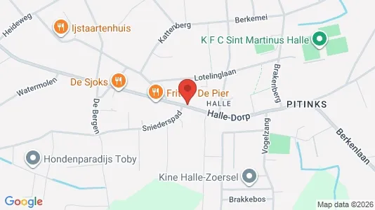 Apartments for rent i Zoersel - kort over placeringen
