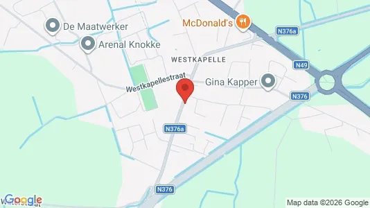 Apartments for rent i Knokke-Heist - kort over placeringen