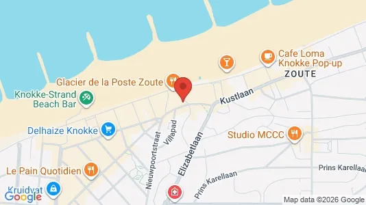 Apartments for rent i Knokke-Heist - kort over placeringen
