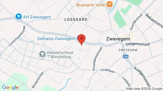 Apartments for rent i Zwevegem - kort over placeringen