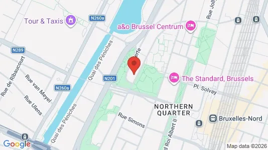 Apartments for rent i Stad Brussel - kort over placeringen