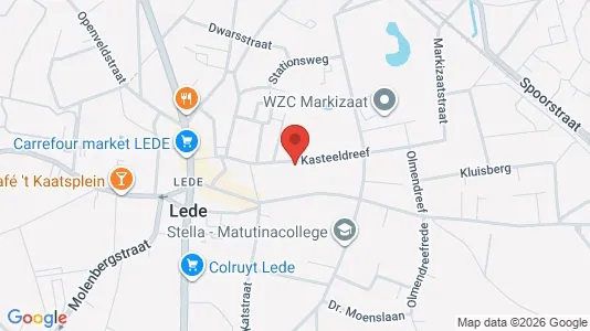 Apartments for rent i Lede - kort over placeringen
