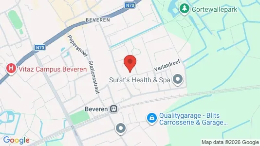Apartments for rent i Beveren - kort over placeringen