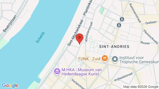 Apartments for rent i Stad Antwerp - kort over placeringen