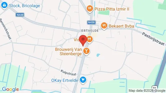 Apartments for rent i Evergem - kort over placeringen